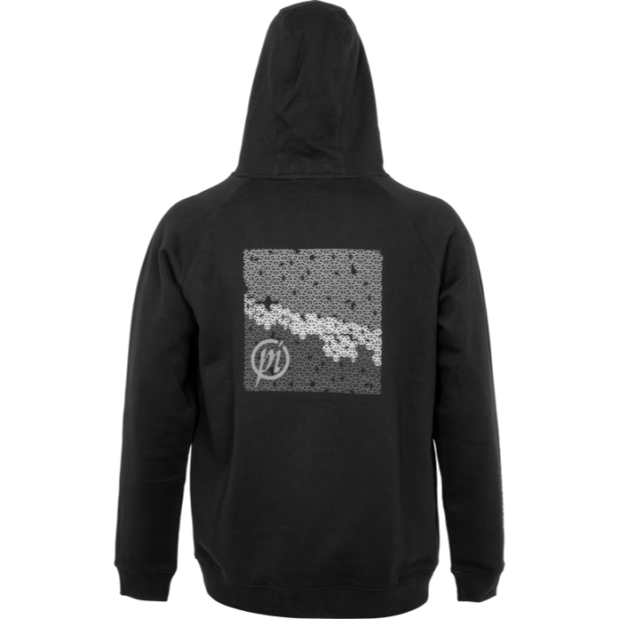 Preston black french terry hoodie