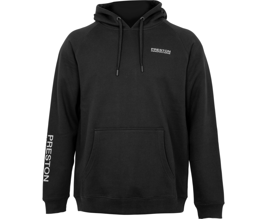 Preston black french terry hoodie