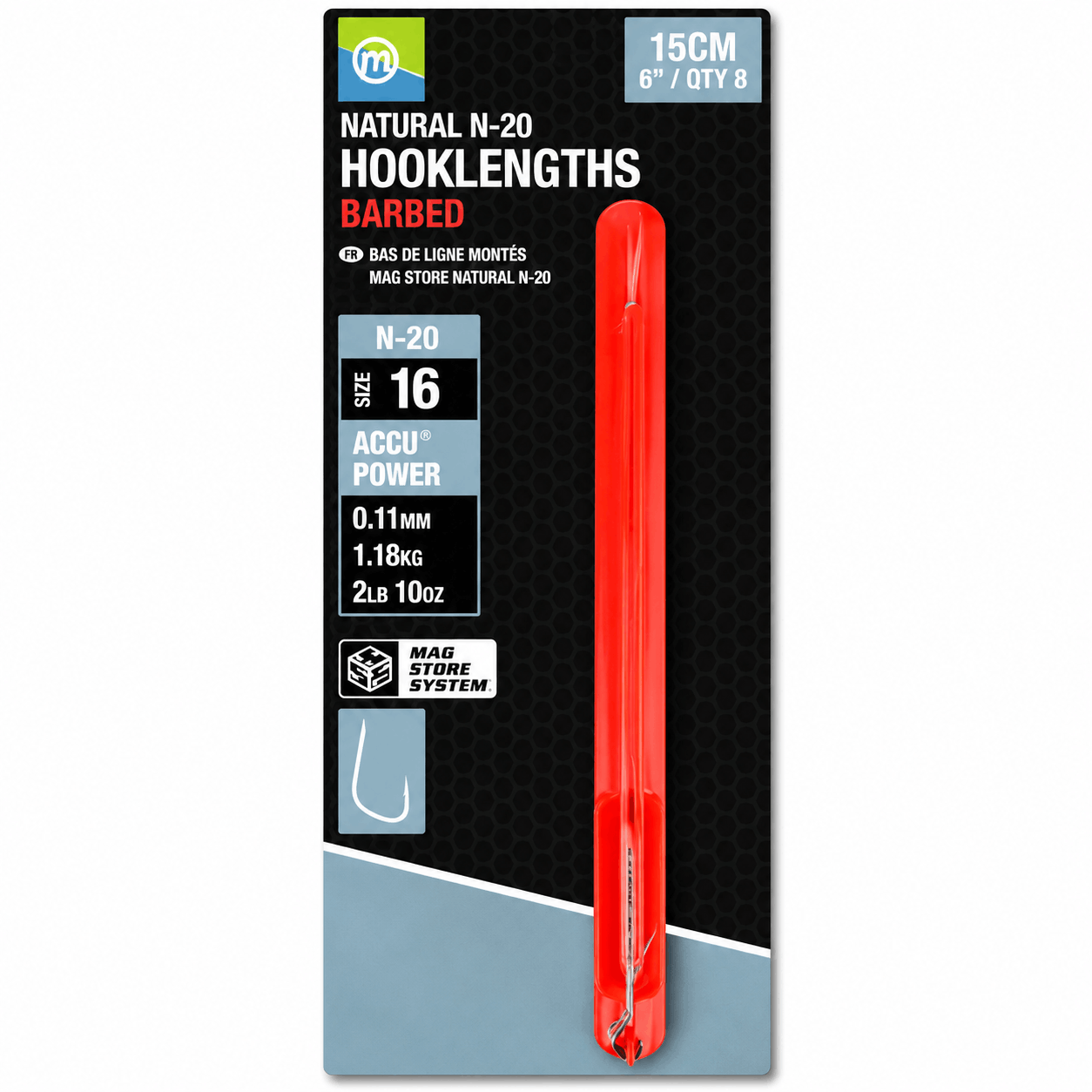 Preston_Natural_N-20_Hooklengths_Barbed_Onderlijnen_Weerhaak-size-16-011mm