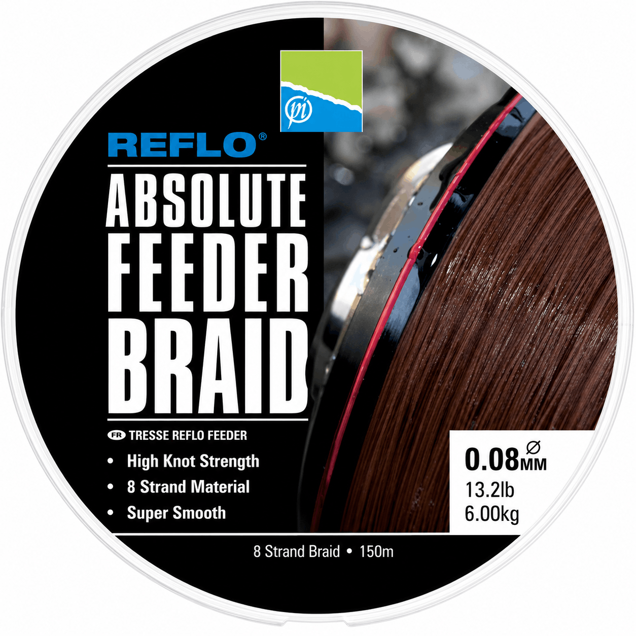 Preston_Reflo_Absolute_Feeder_Braid_Gevlochten_Draad_008mm_150m_P0280003