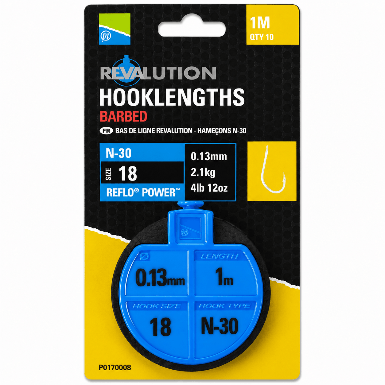 Preston_Revalution_Hooklengths_1m_Onderlijnen-cover-n-30-size-18-013mm