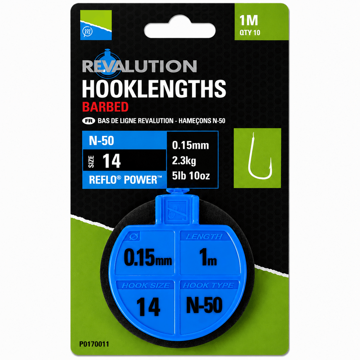 Preston_Revalution_Hooklengths_1m_Onderlijnen-cover-n-50-size-14-015mm