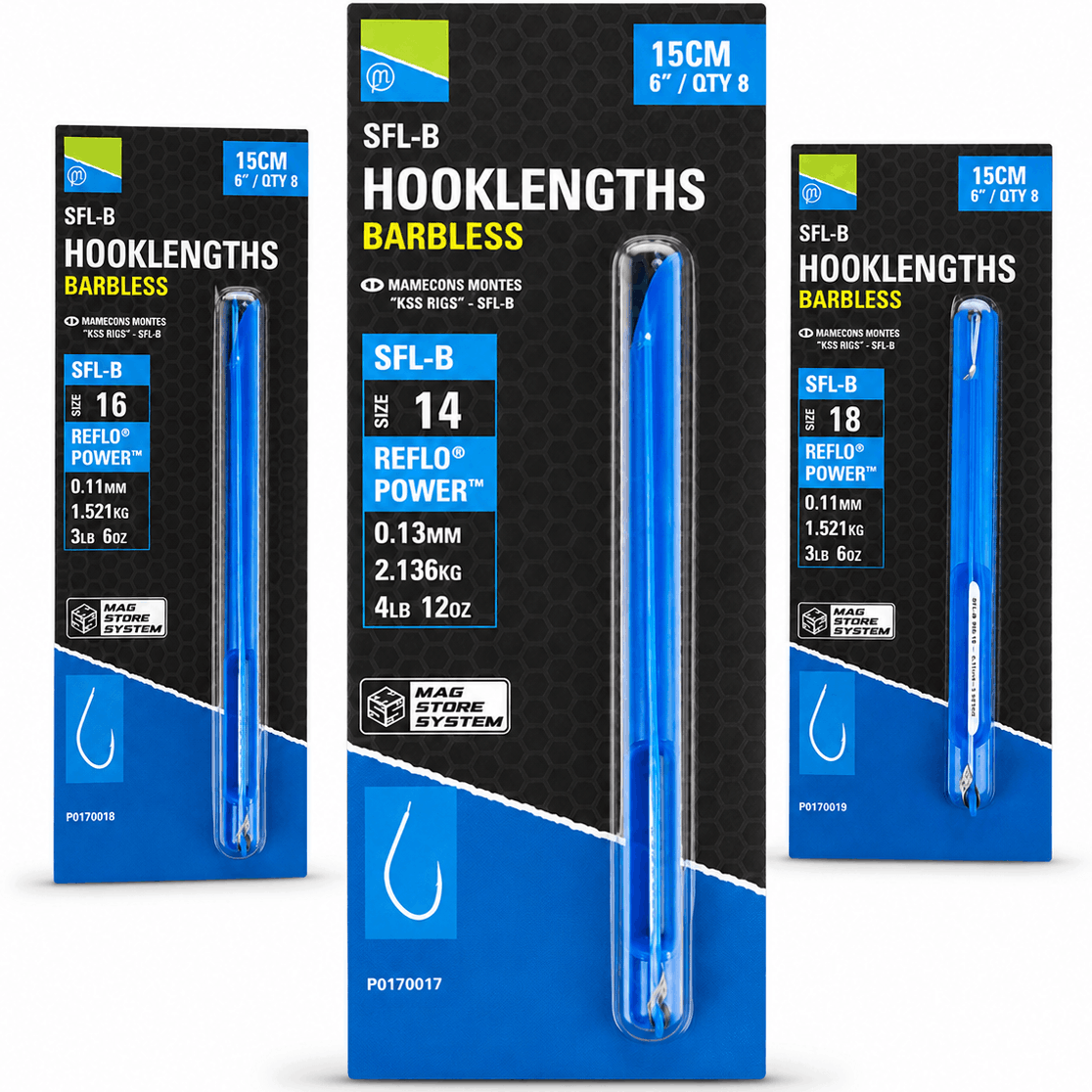 Preston_SFL-B_Hooklengths_Barbless_15cm_Onderlijnen_Weerhaakloos-cover