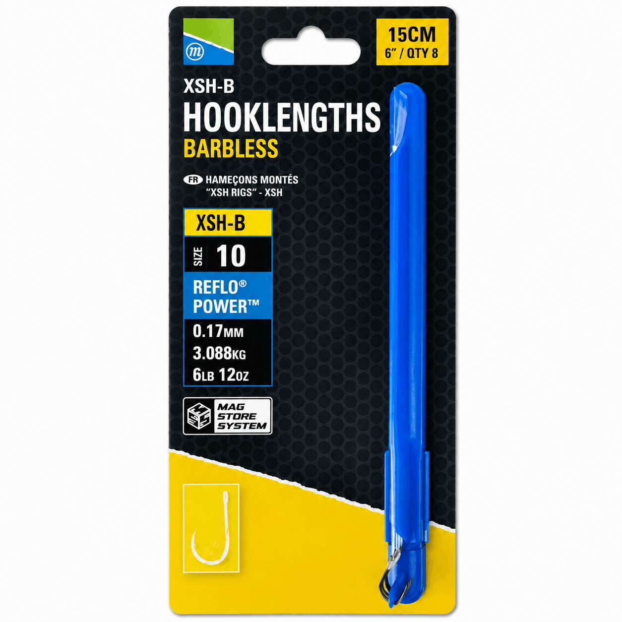 Preston_XSH-B_Hooklengths_Barbless_Onderlijnen_15cm_Weerhaakloos-cover-size-10-017mm