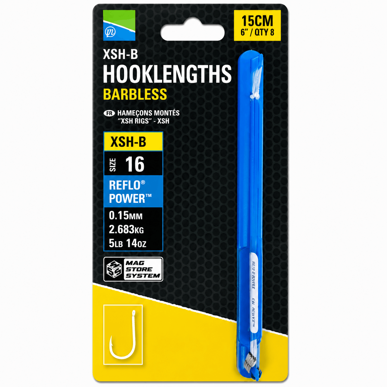 Preston_XSH-B_Hooklengths_Barbless_Onderlijnen_15cm_Weerhaakloos-cover-size-16-015mm