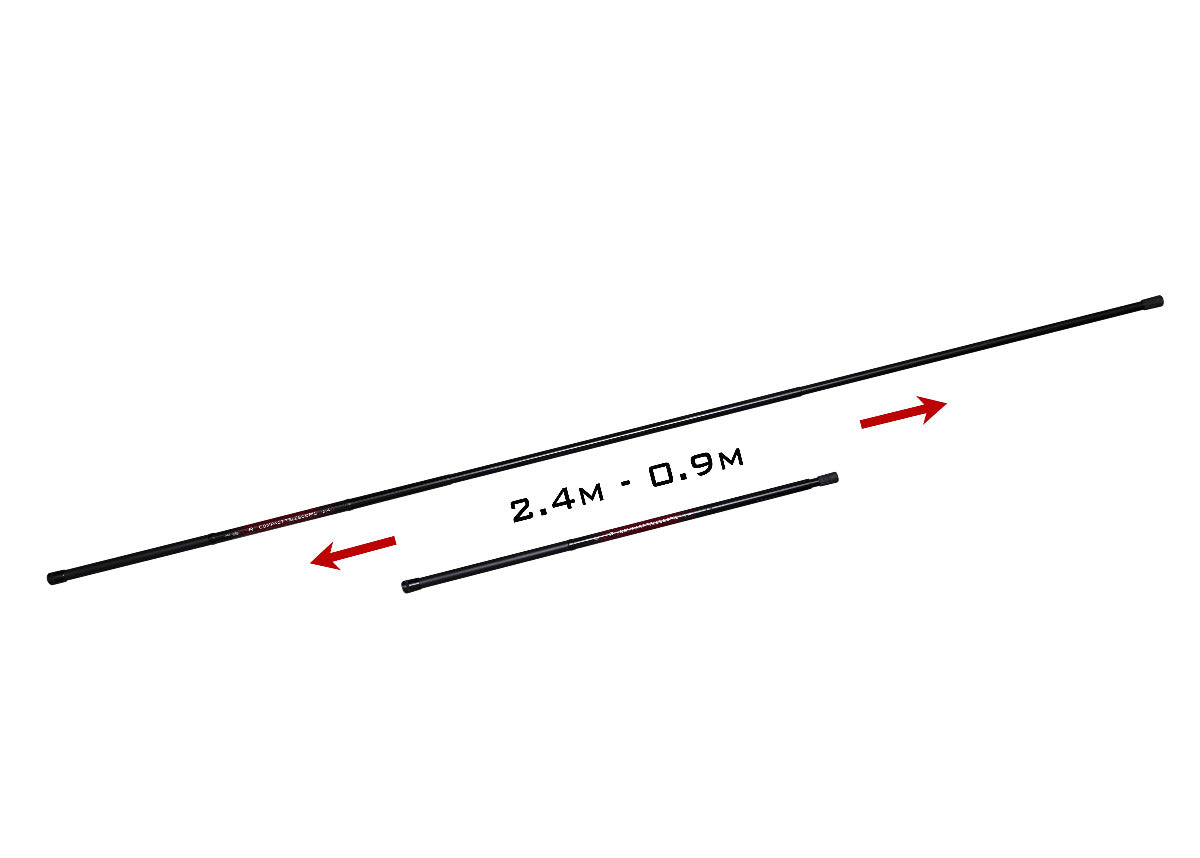 Drennan red range 2.4m compact handle