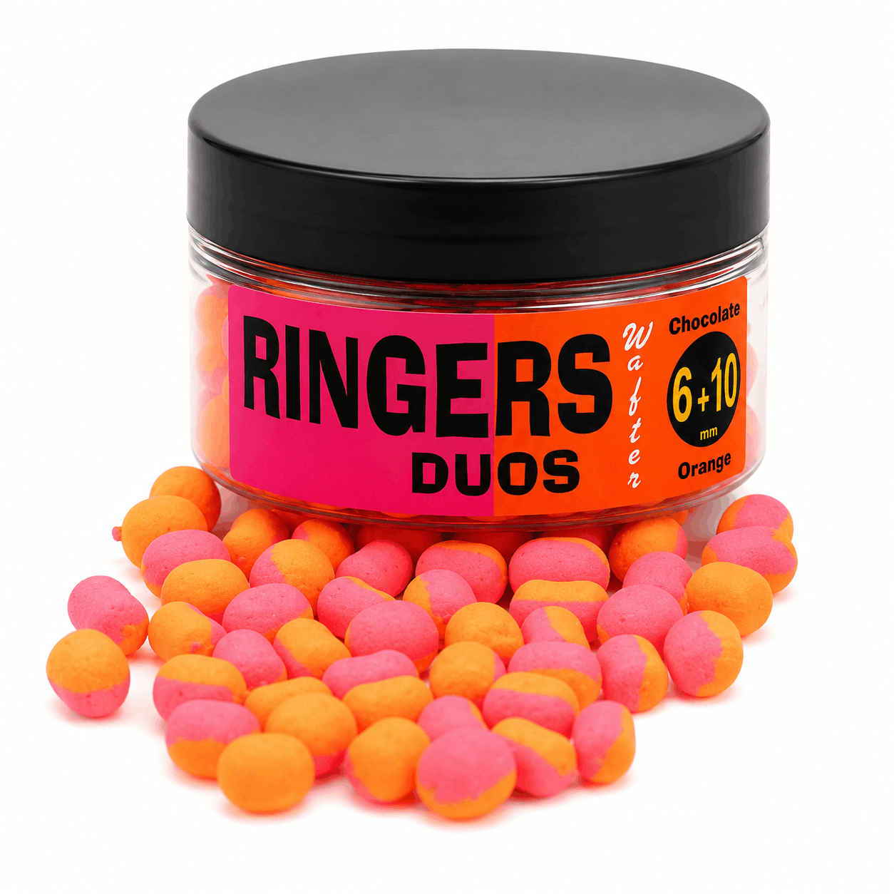 Ringers-duos-wafters-orange-pink-6+10mm-a