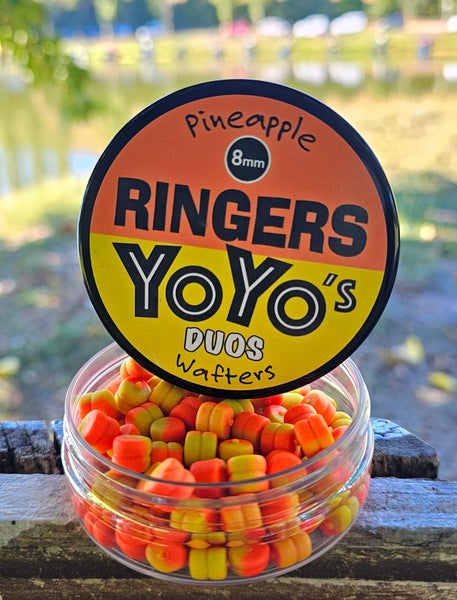 Ringers yoyo duos wafters 8mm yellow-pink