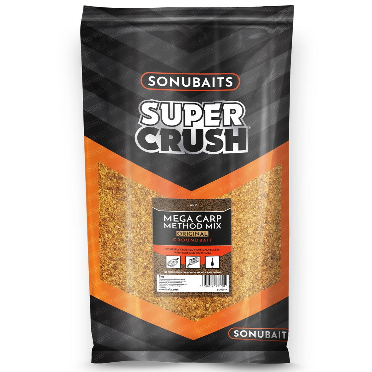 Sonubaits Supercrush mega carp method mix - original