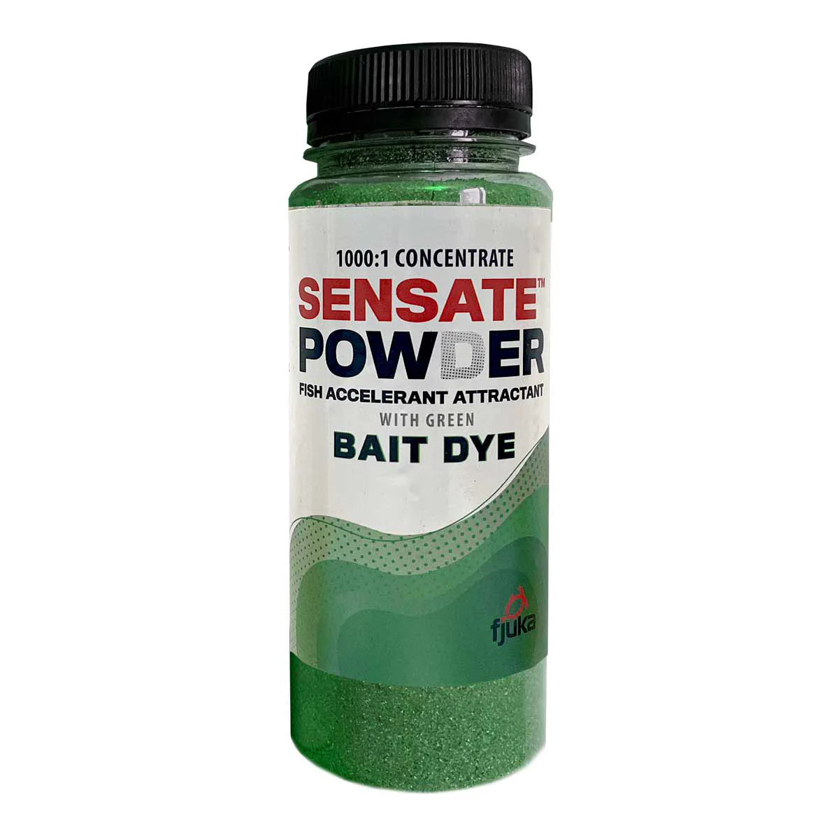 Sensate-powder-fish-accelerant-bait-dye-green
