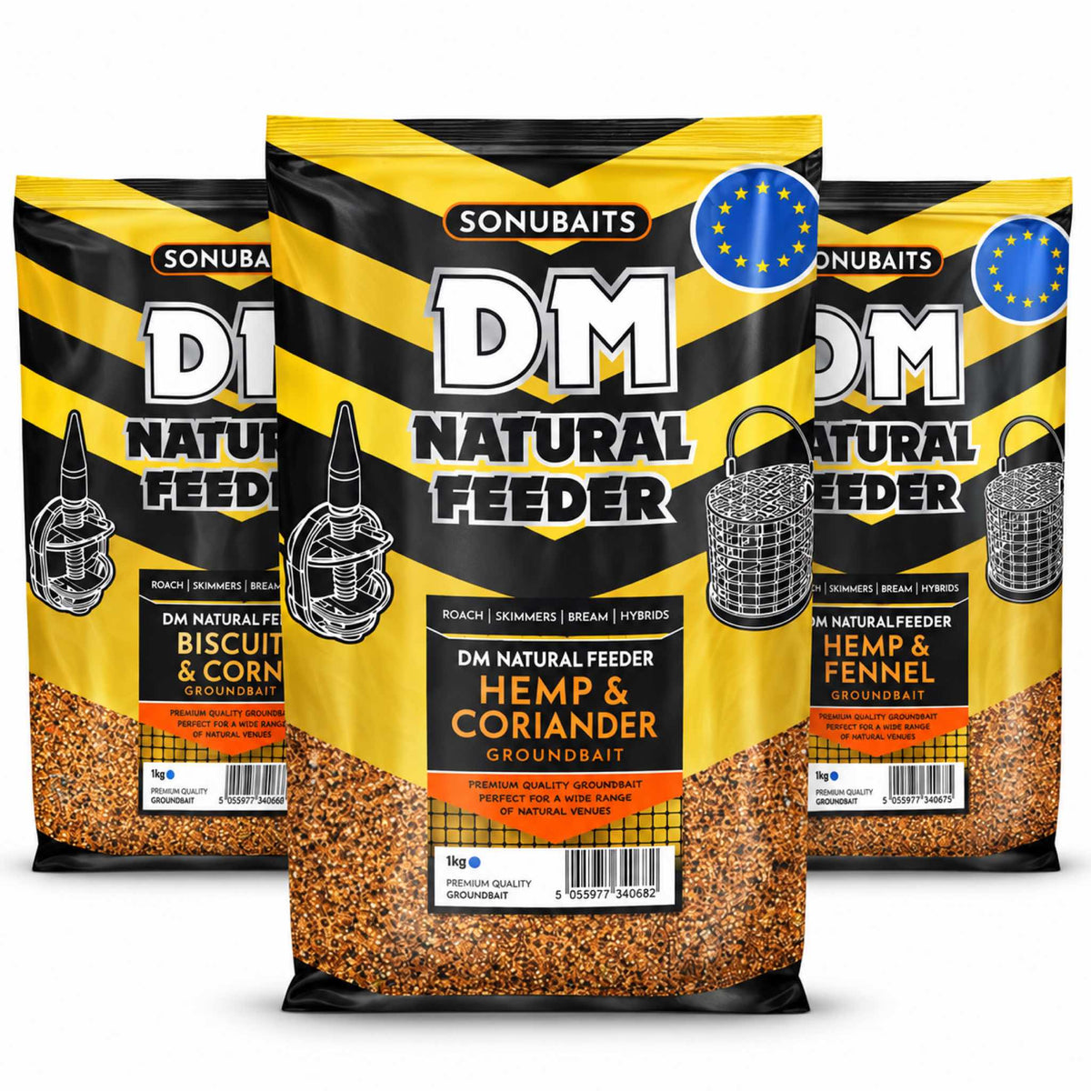 Sonubaits DM Dutch Master Natural Feeder 1kg assortiment
