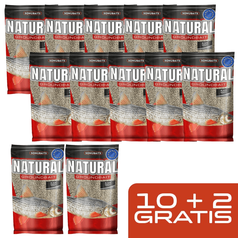 Sonubaits-Natural-Groundbait-black-magic_pakket deal