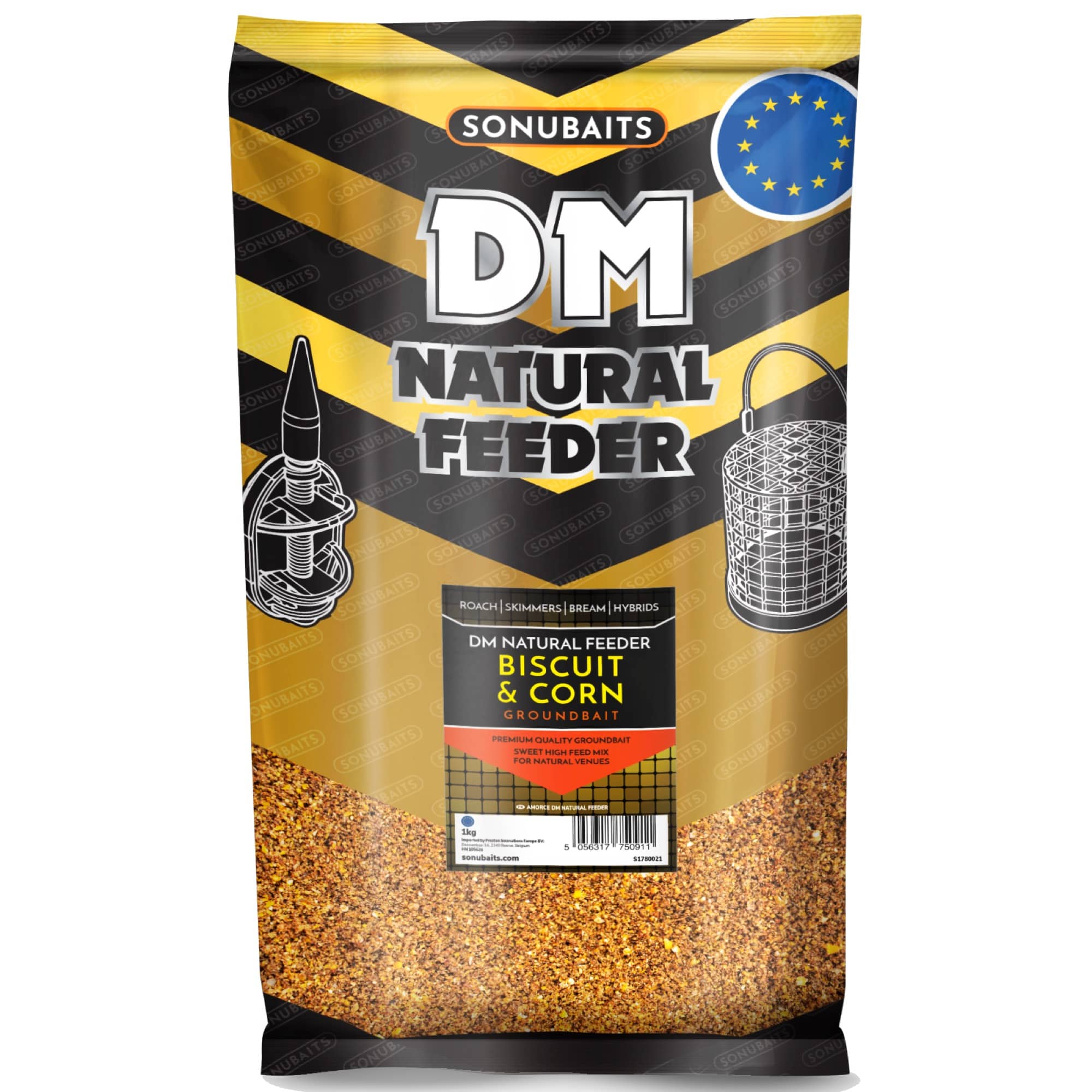 Sonubaits dutch master DM natural feeder biscuit corn