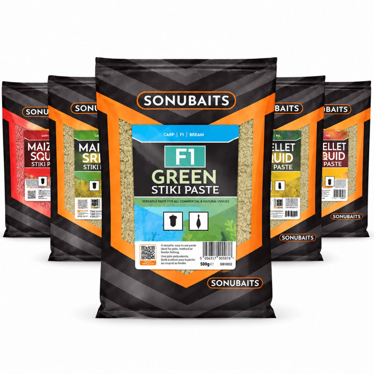 Sonubaits Stiki Paste 500g smaakassortiment cover