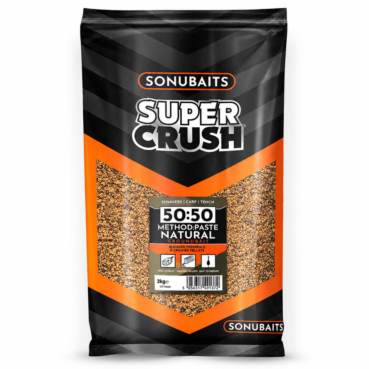 Sonubaits Super Crush 50:50 Method Paste Natural 2kg detail