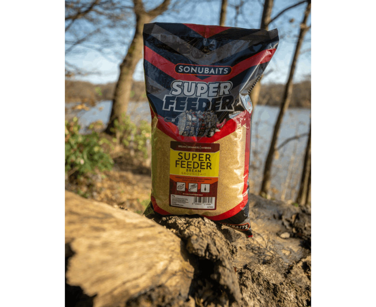 Sonubaits Super Feeder Bream 2 kg productzak aan het water