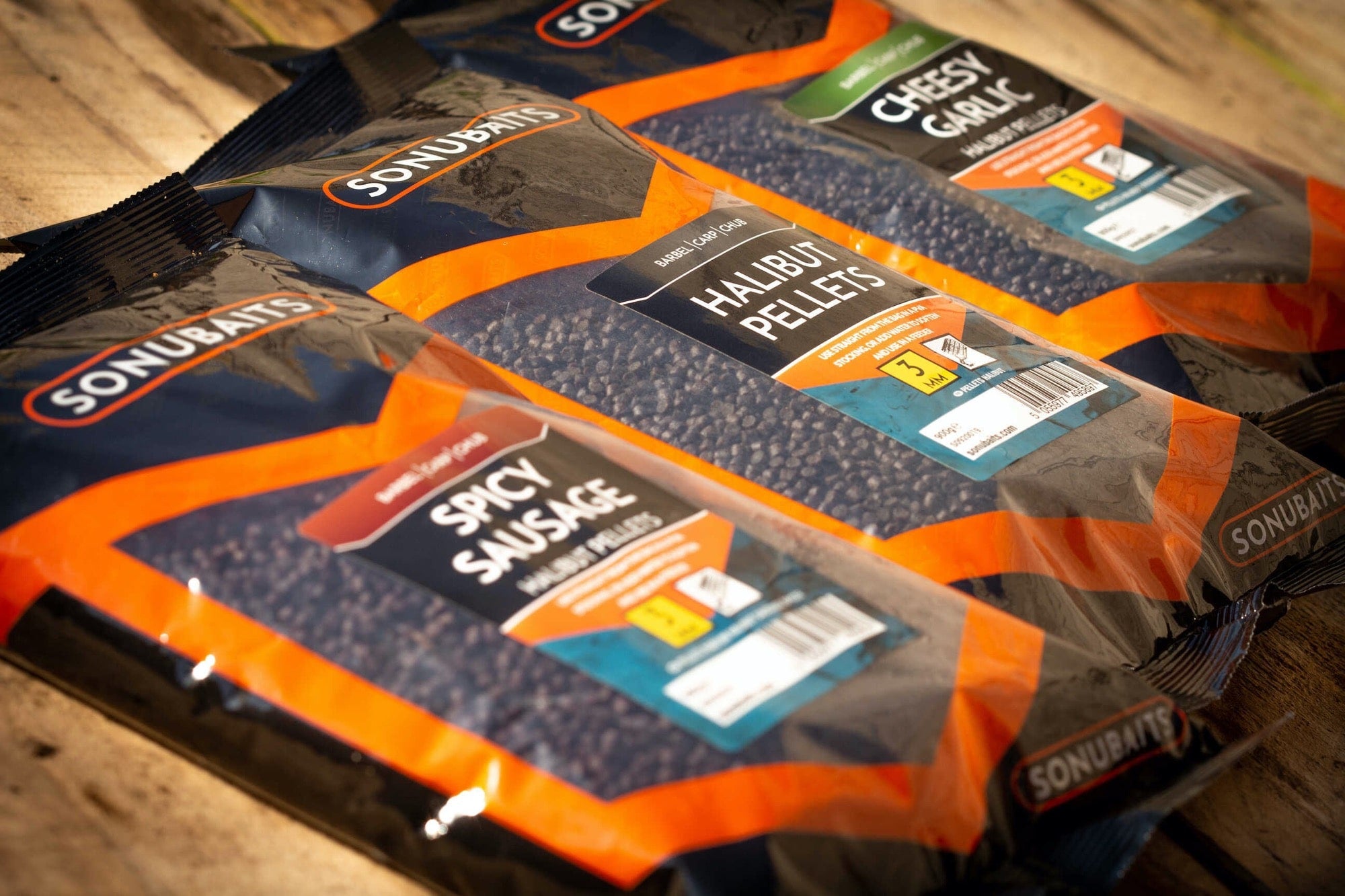 sonubaits cheesy garlic halibut pellets