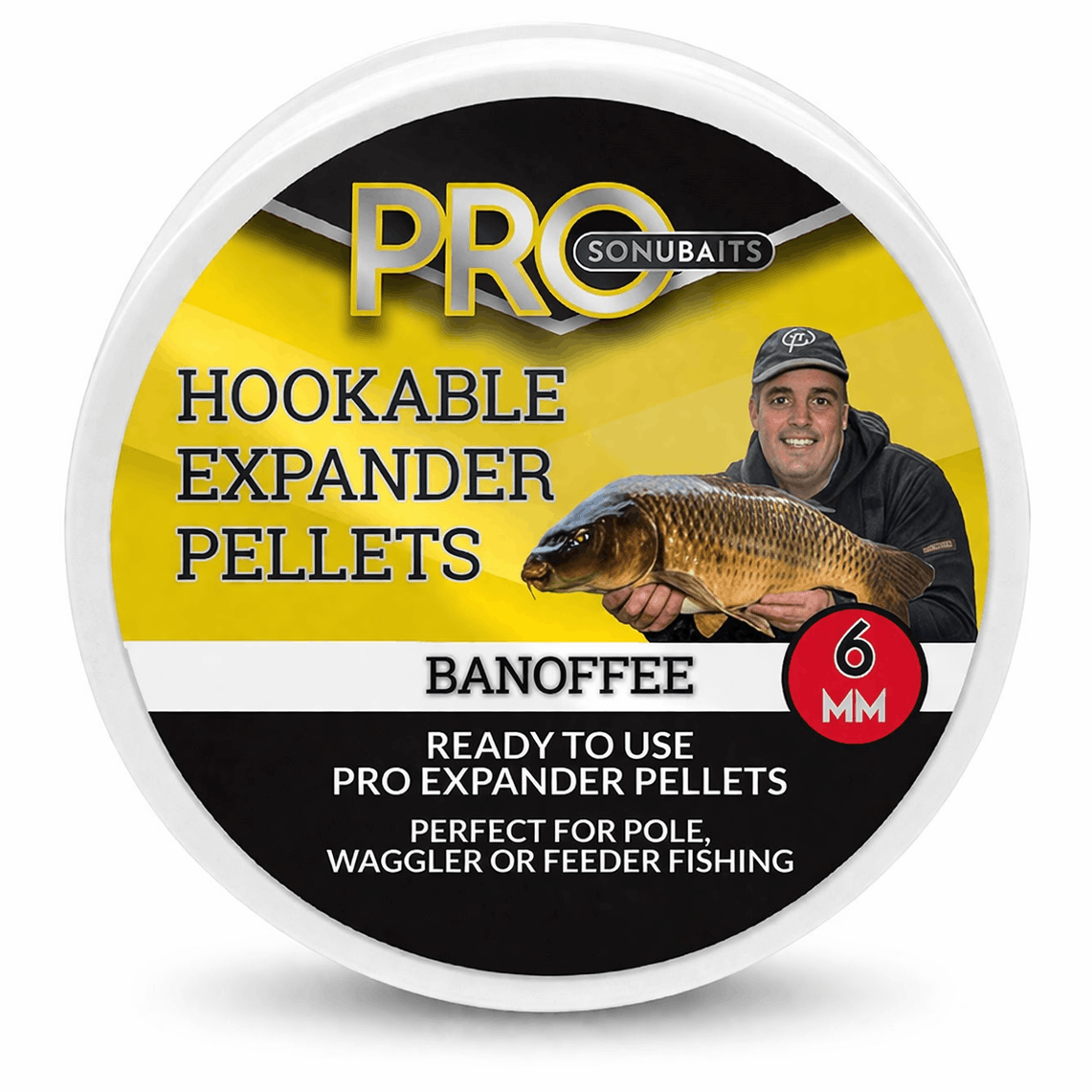 Sonubaits-pro-hookable-expander-pellets-banoffee-6mm