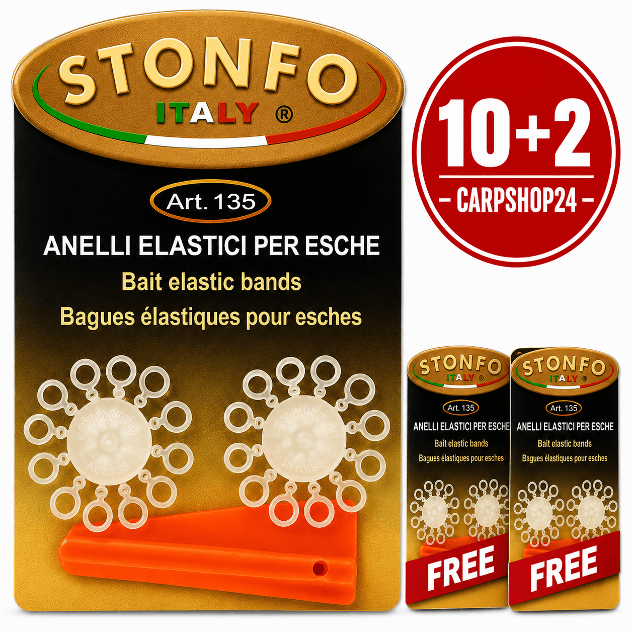 Stonfo-bait-bands-10+2-Pakket-Deal