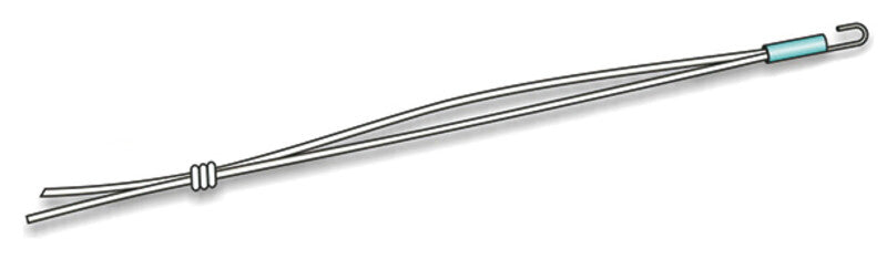 Stonfo pole winder anchors tuigenelastieken