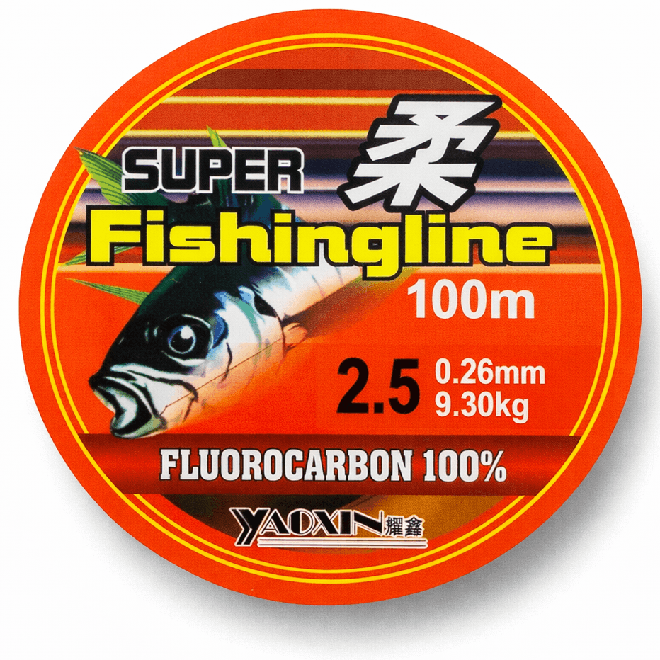 Super-Fishing-Line-Fluorocarbon-100m-0.26mm