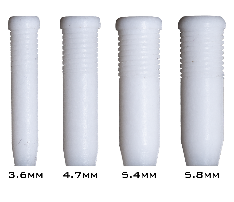 Drennan push fit internal bushes
