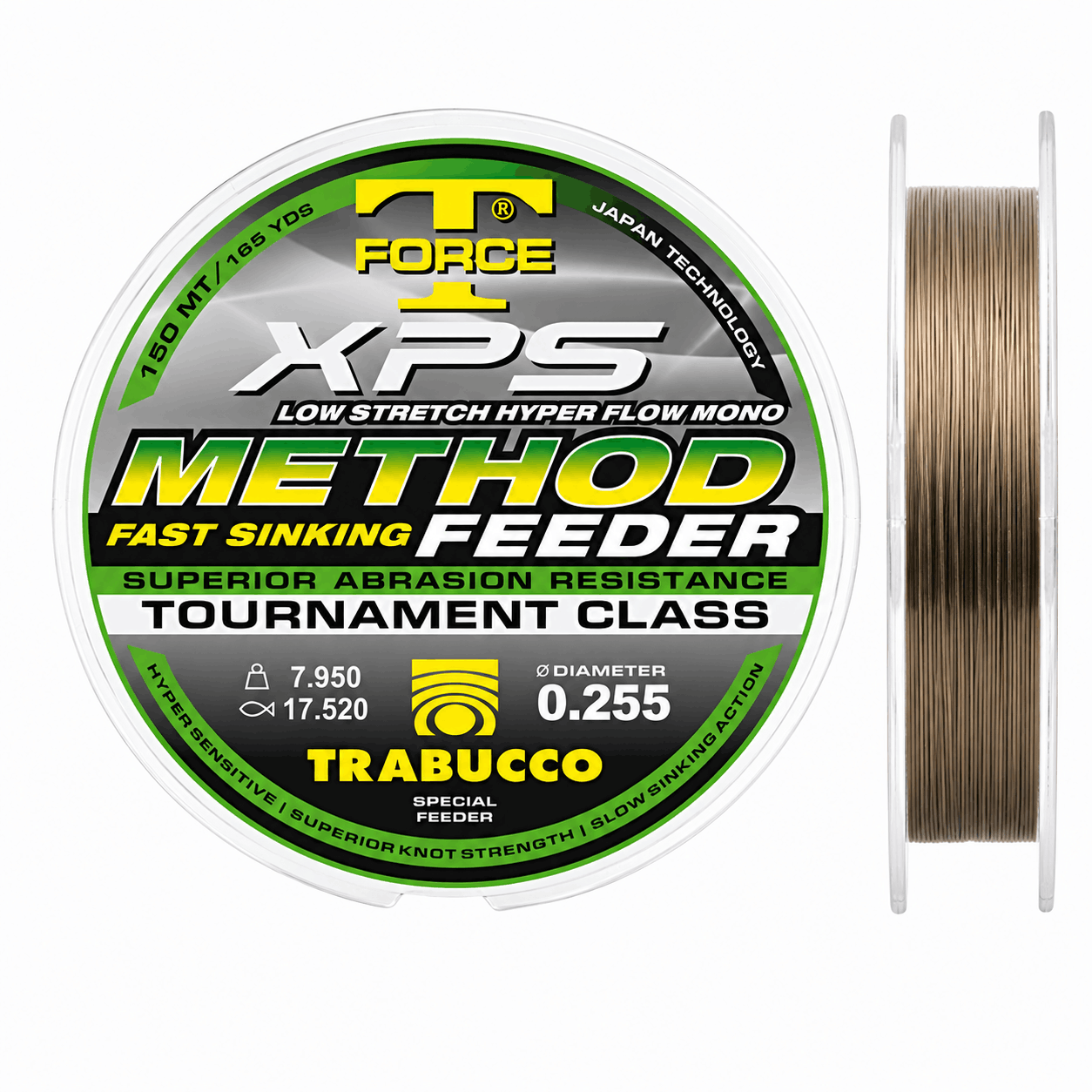 Trabucco-XPS-Method-Feeder-150m-Nylon-0.255mm