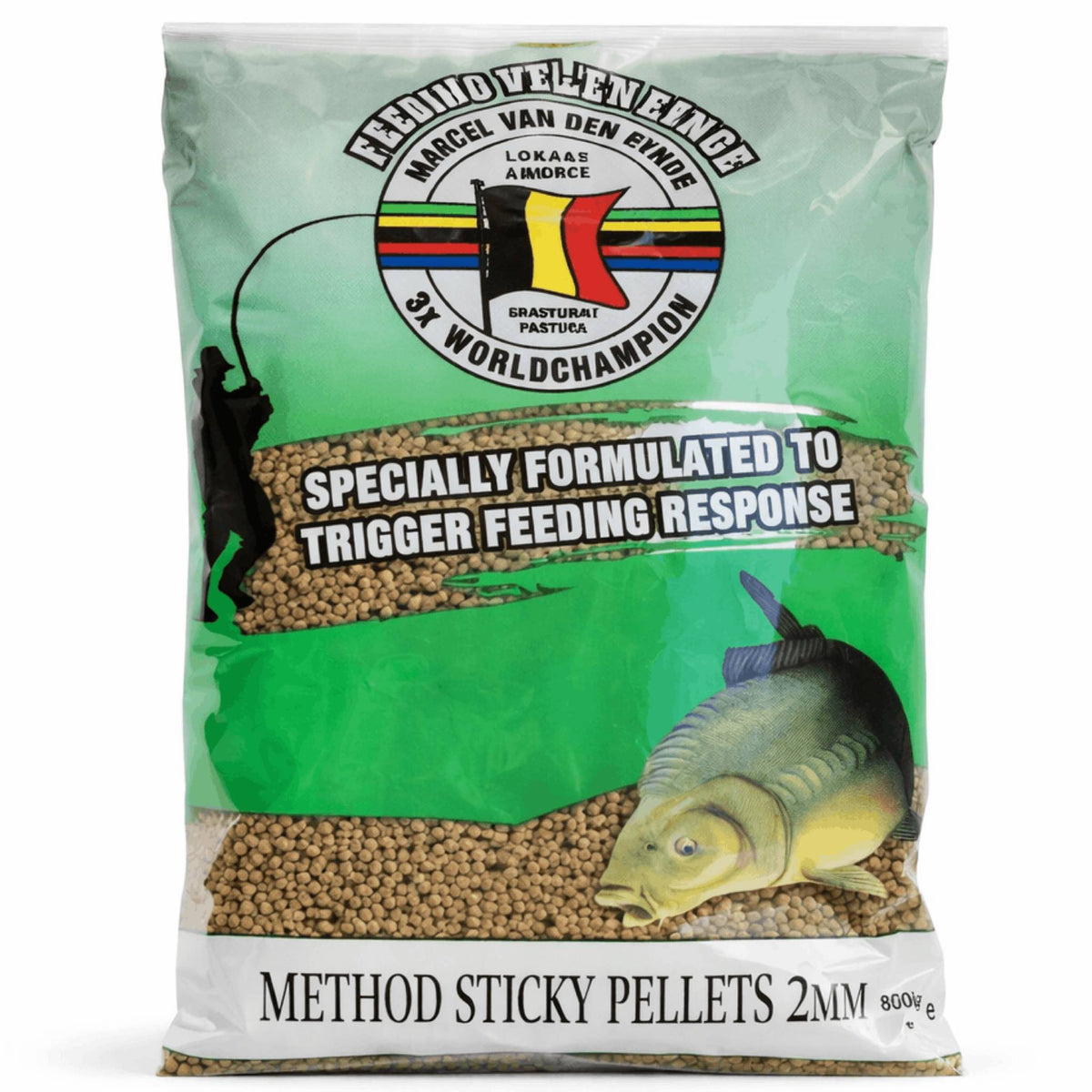 Van Den Eynde Method Sticky Pellets 2mm 900g verpakking
