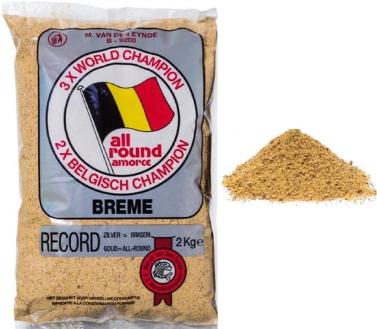 Van Den Eynde Record Silver Bream 2kg grondvoer detail