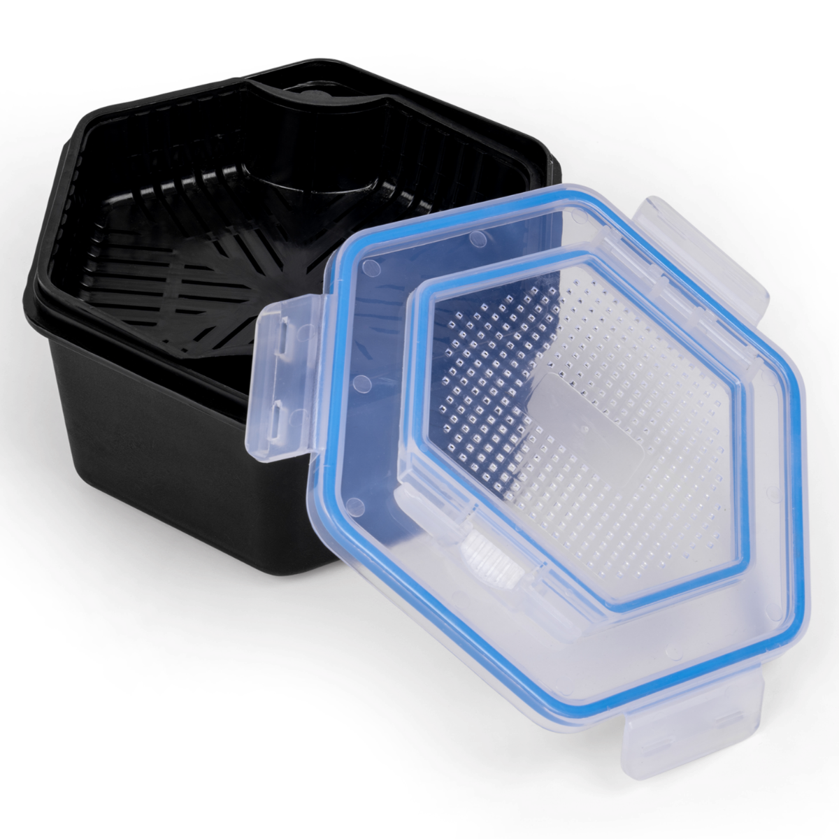 Zebco secure lock bait box and sieve 2L