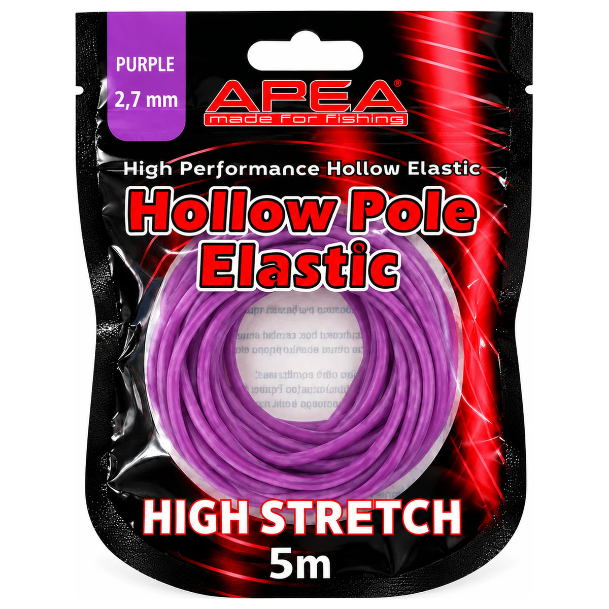 Arca-hollow-pole-elastic-27mm-purple