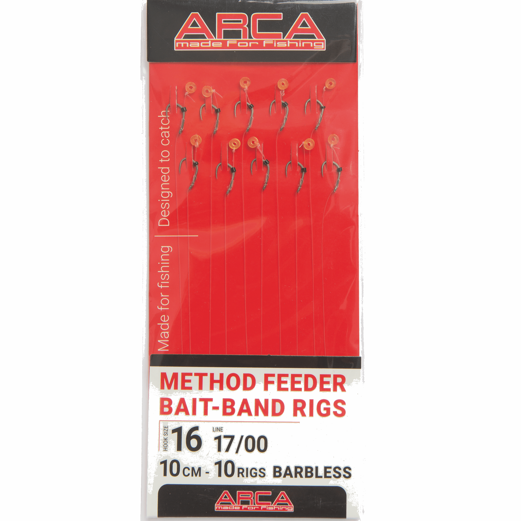 Arca method feeder bait band rig KO7 onderlijnen