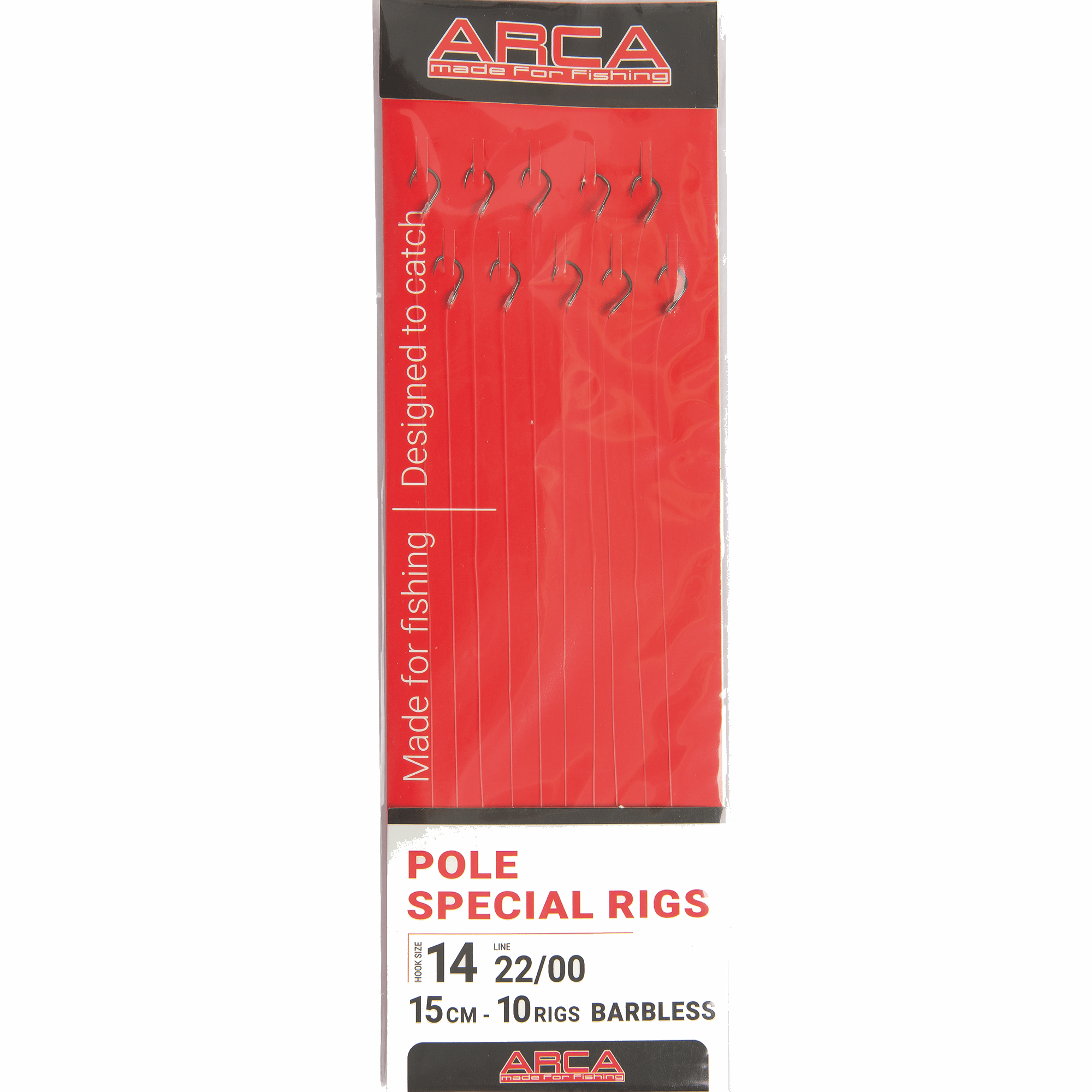 Arca pole special rig 10cm onderlijnen