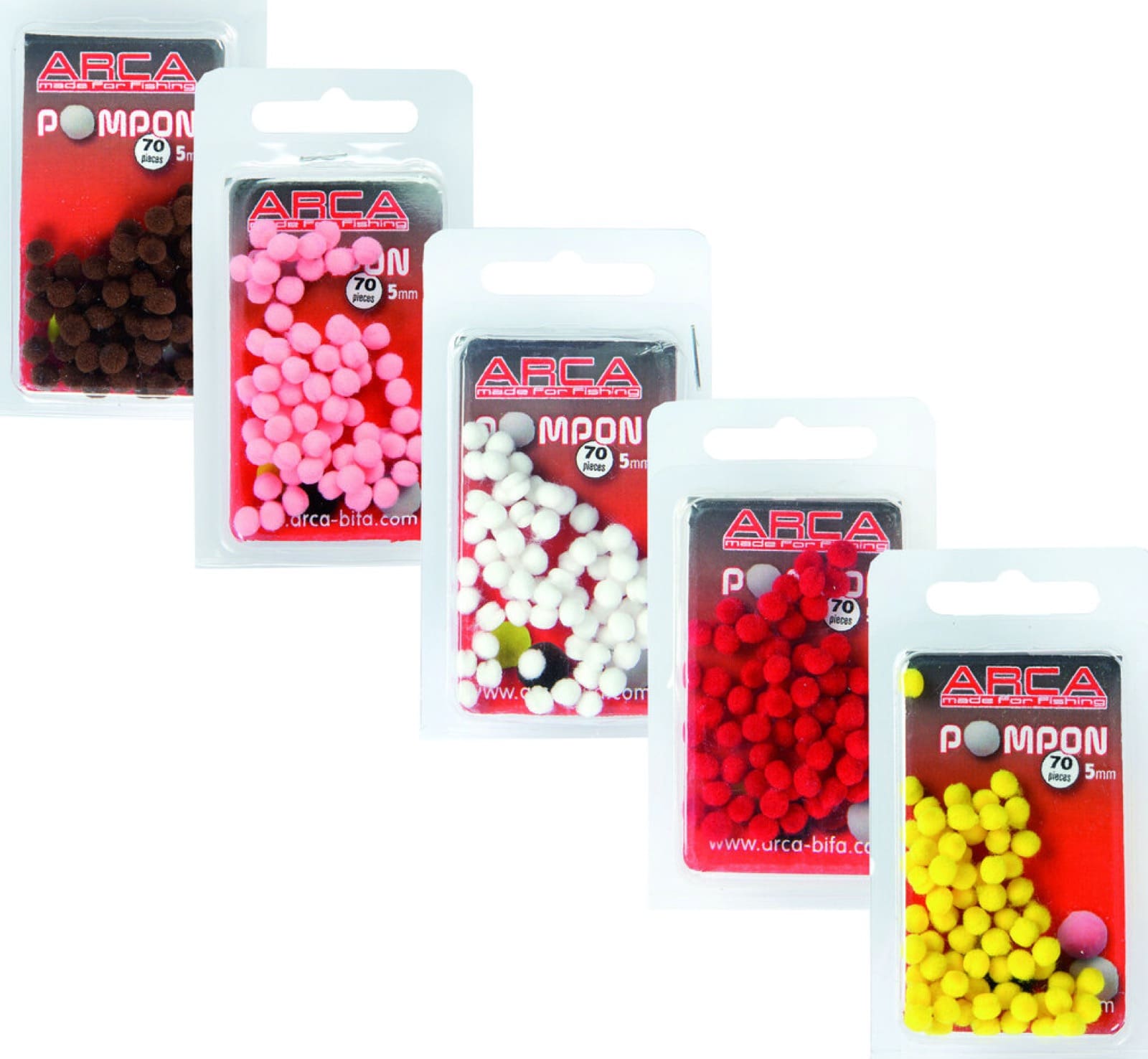 Arca pompon 5mm 8mm