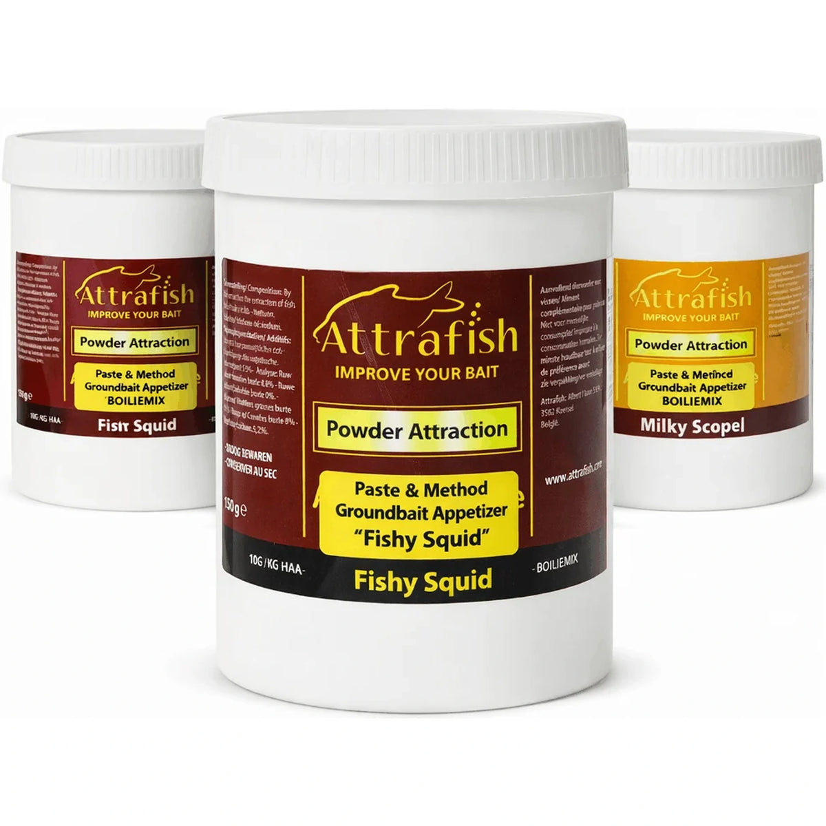 Attrafish Paste & Groundbait Appetizer 150 g assortiment