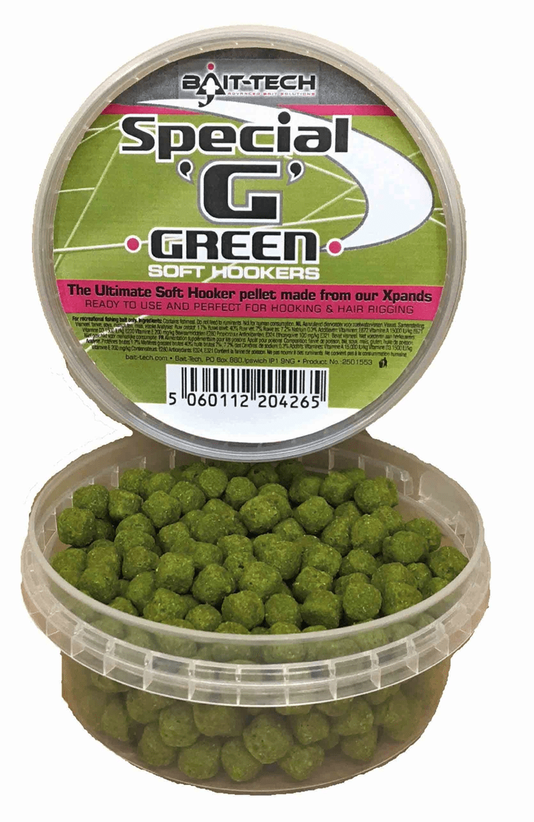 bait-tech special g soft hookers green