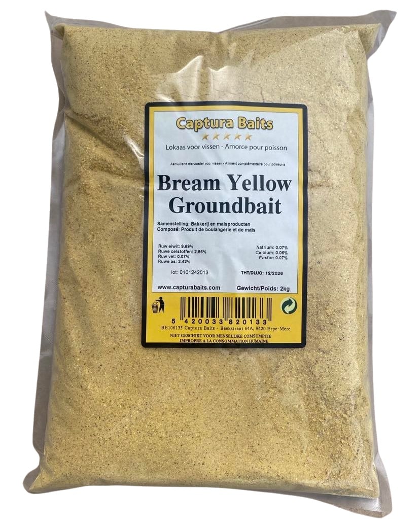 captura baits bream yellow groundbait