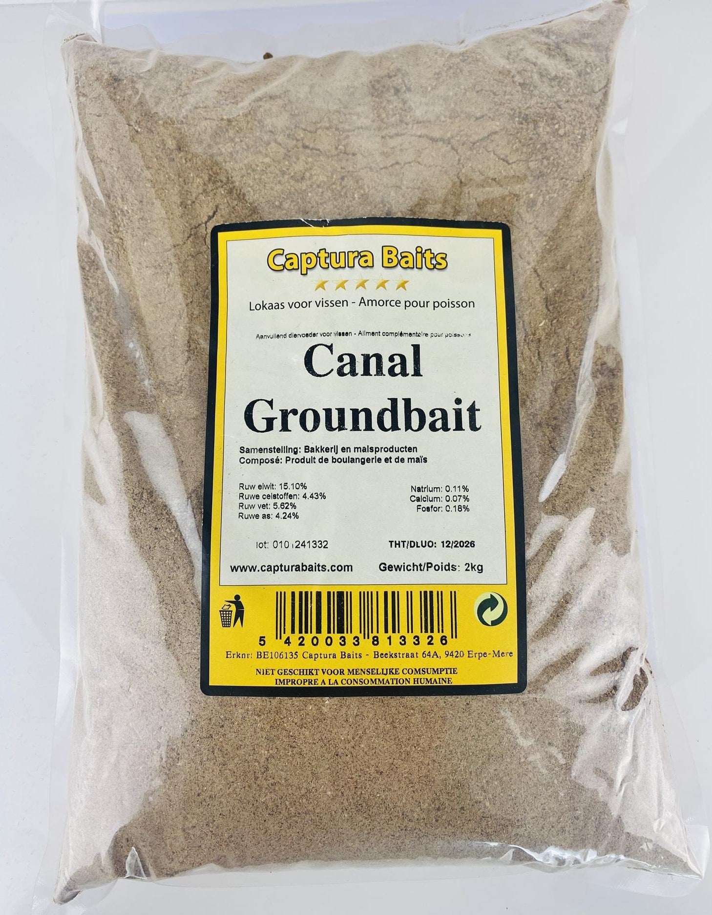 Captura Baits groundbait canal