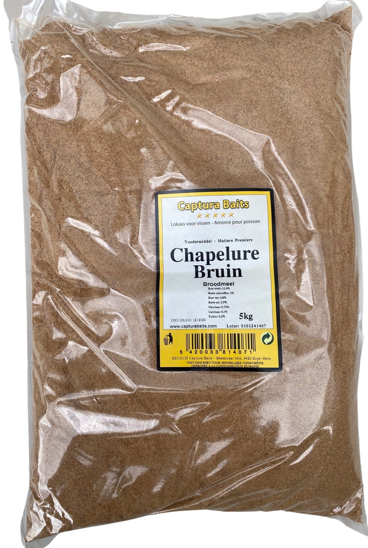 Captura Baits Chapelure bruin 5kg