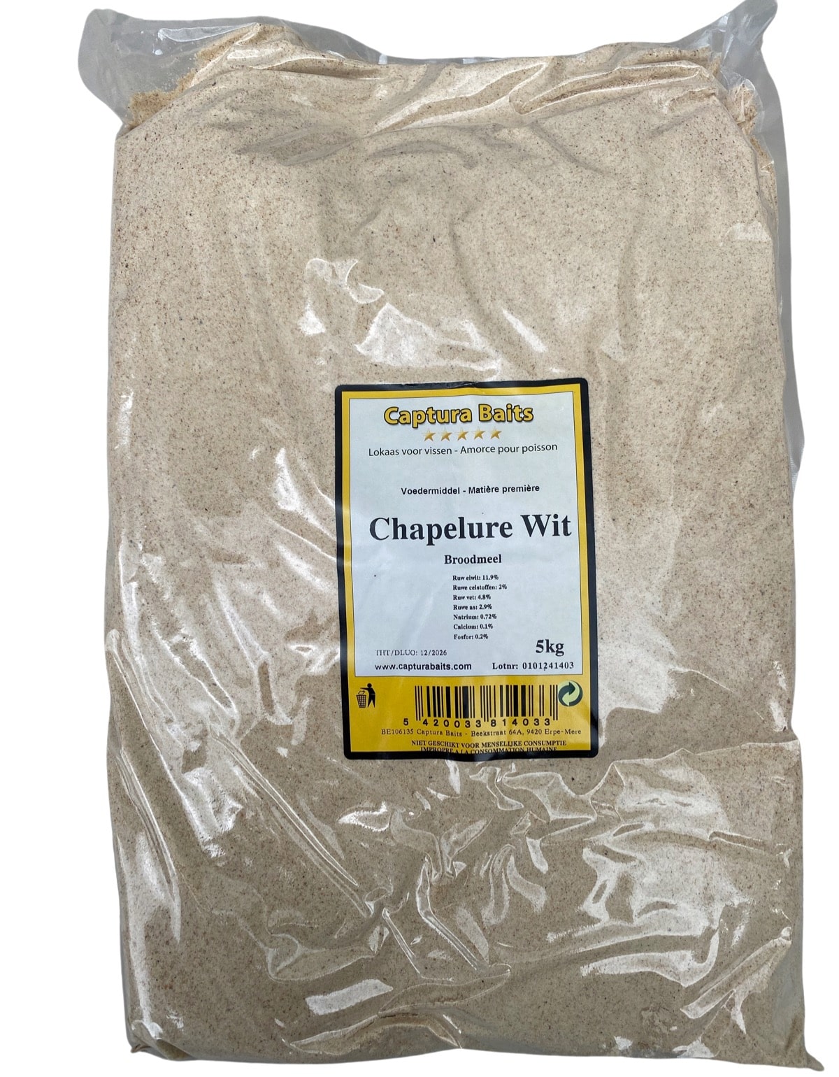 Captura Baits chapelure wit 5kg