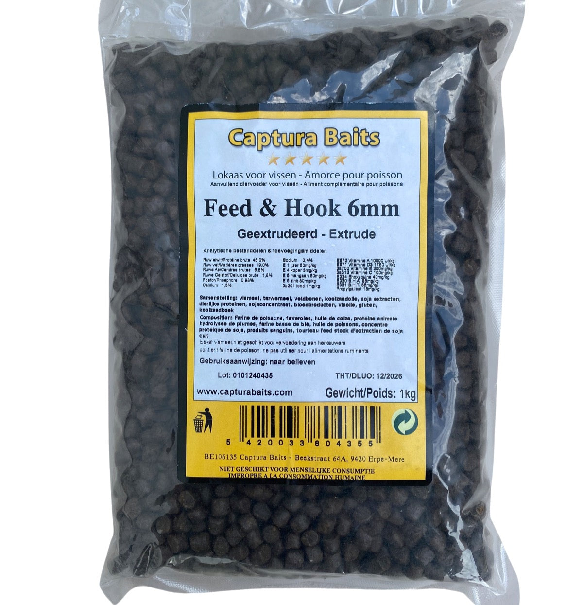 Captura Baits Feed & Hook 6mm