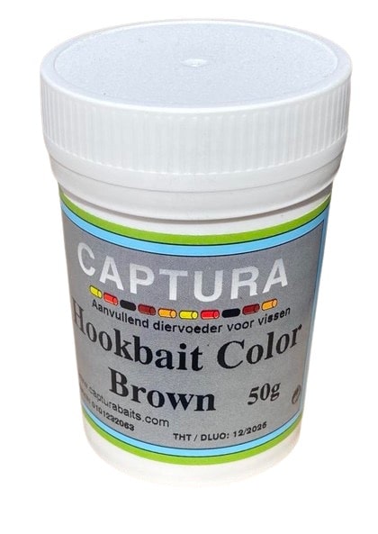 Captura Baits hookbait color red brown