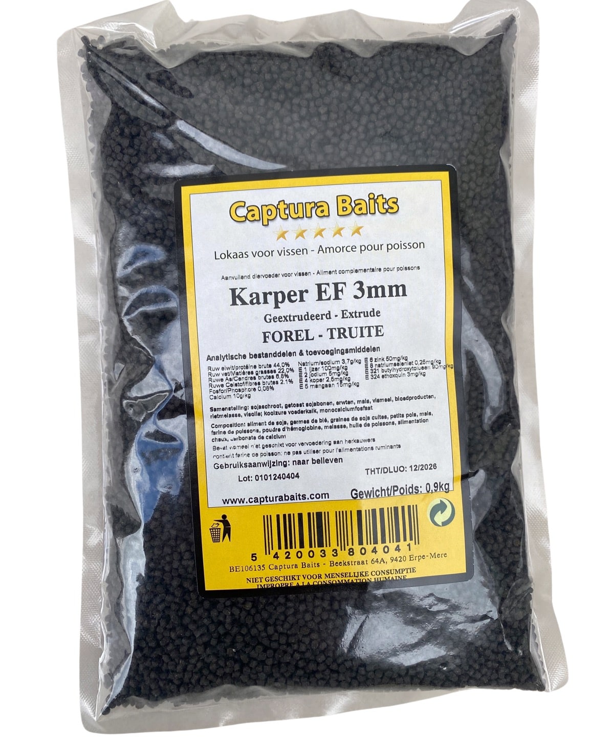 Captura Baits Karper EF 3mm