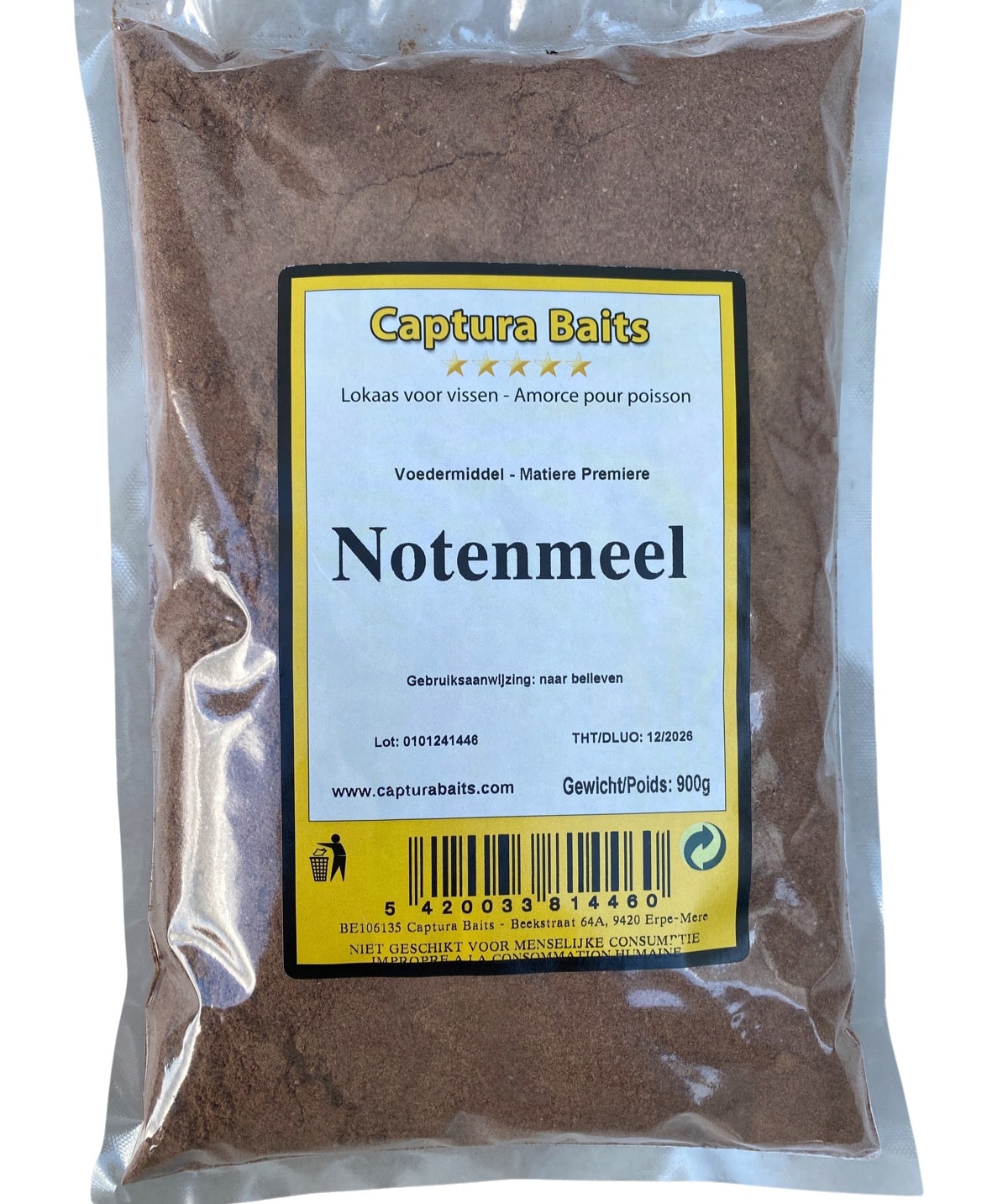 Captura Baits notenmeel 900g