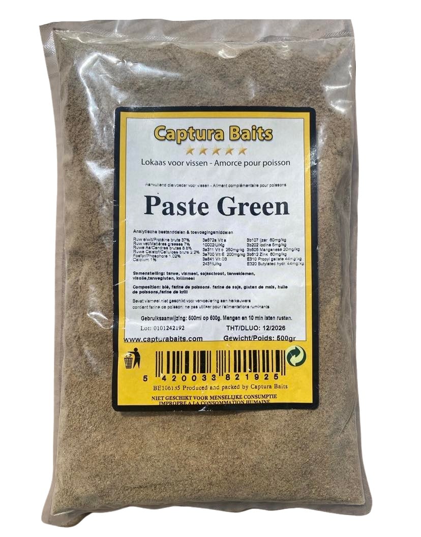 captura baits paste green