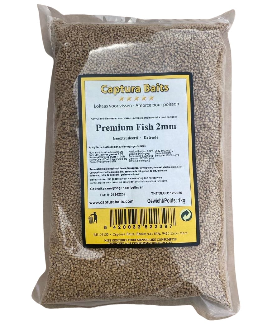 Captura Baits premium fish 2mm