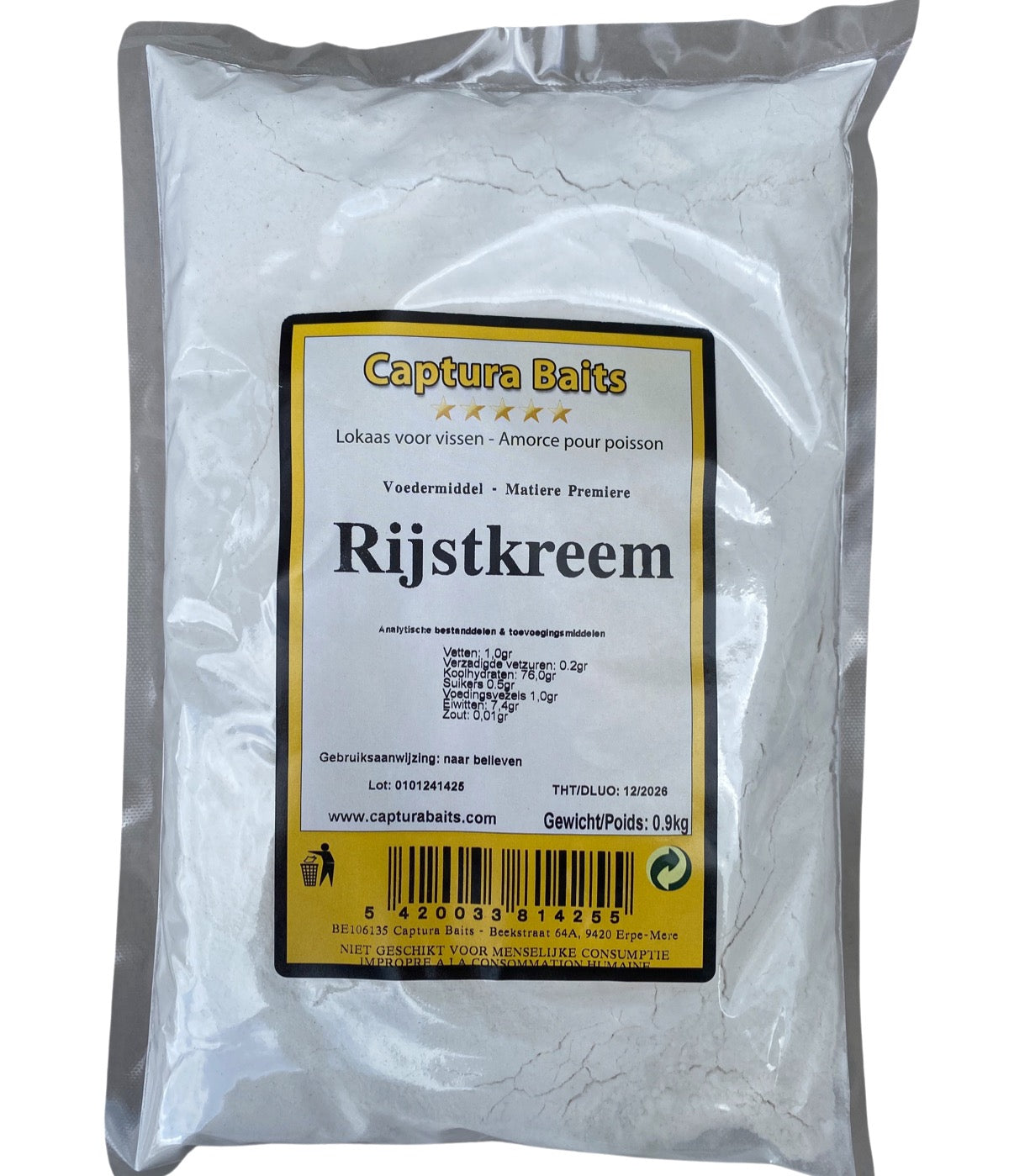 Captura Baits Rijstkreem 900g