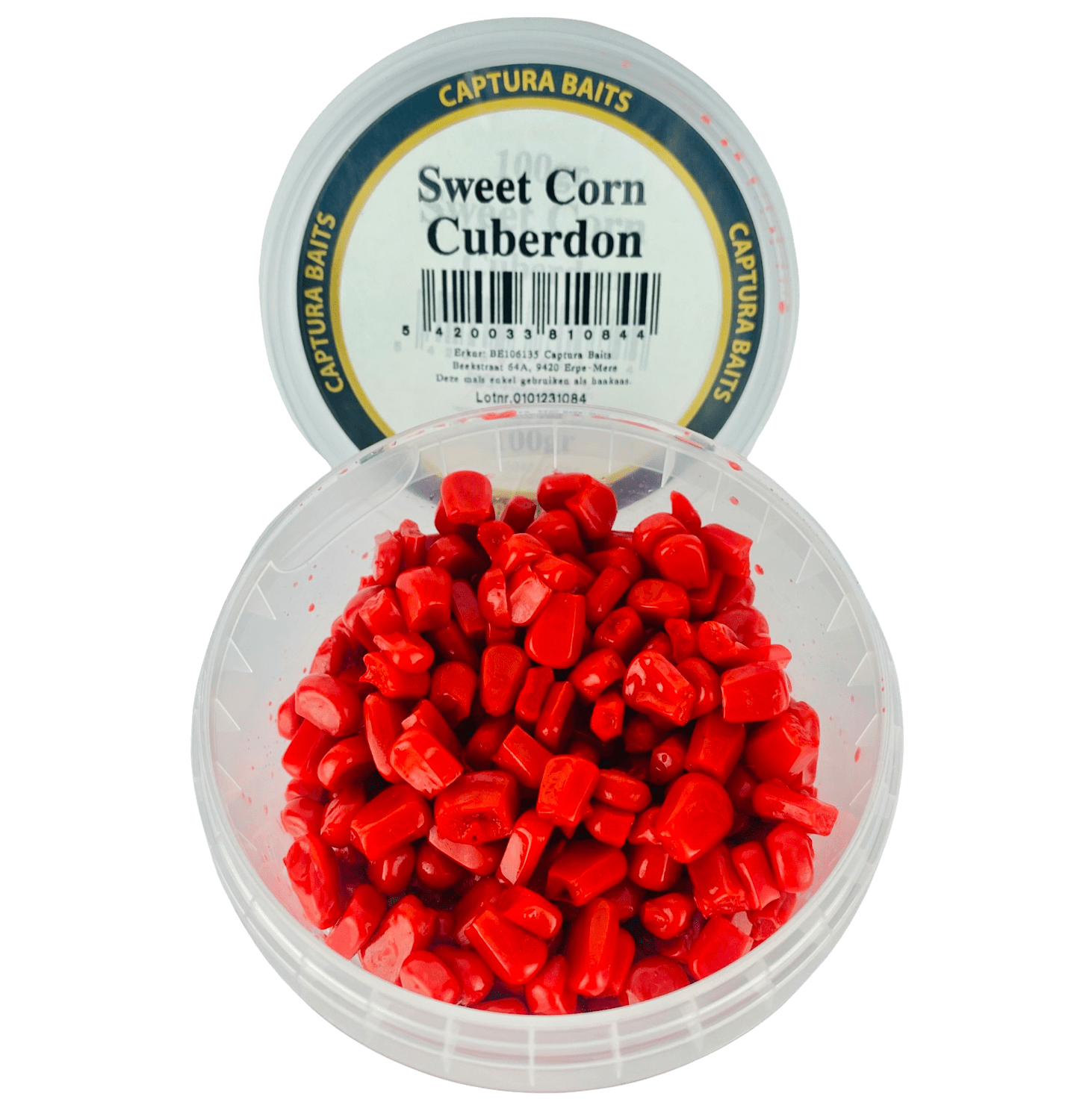 captura baits sweet corn mais cuberdon