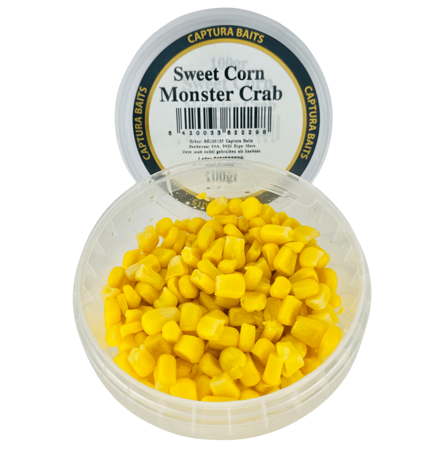captura baits sweet corn mais monster crab