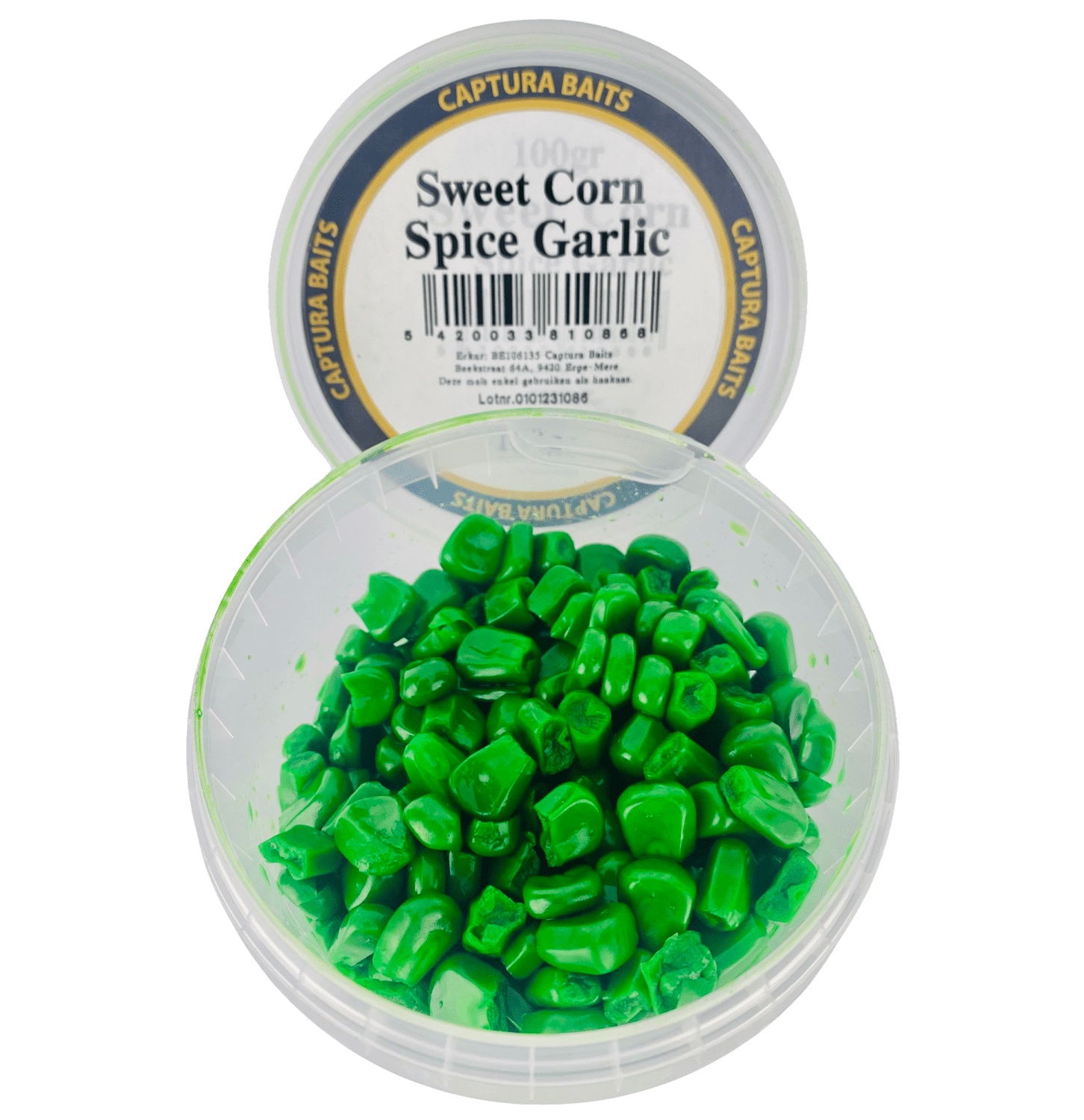 captura baits sweet corn mais spice garlic look